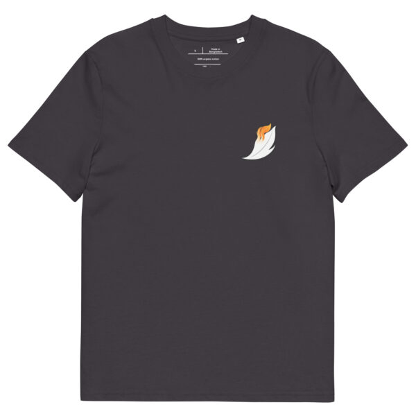 "Poetic Flare" Organic Unisex T-Shirt - Image 14