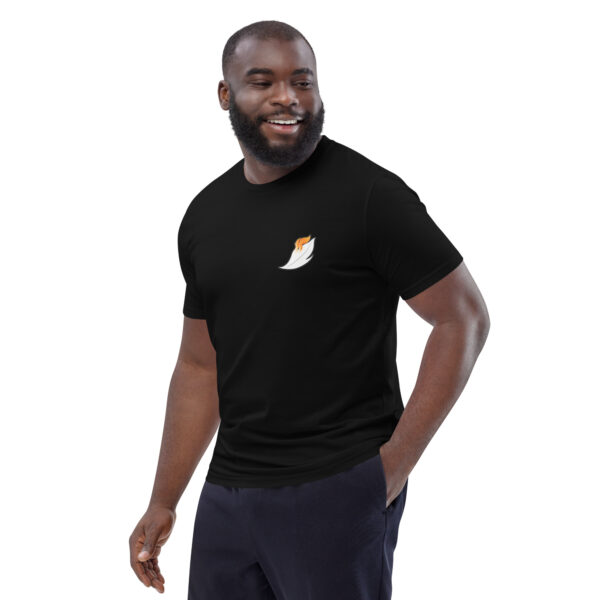 "Poetic Flare" Organic Unisex T-Shirt - Image 2