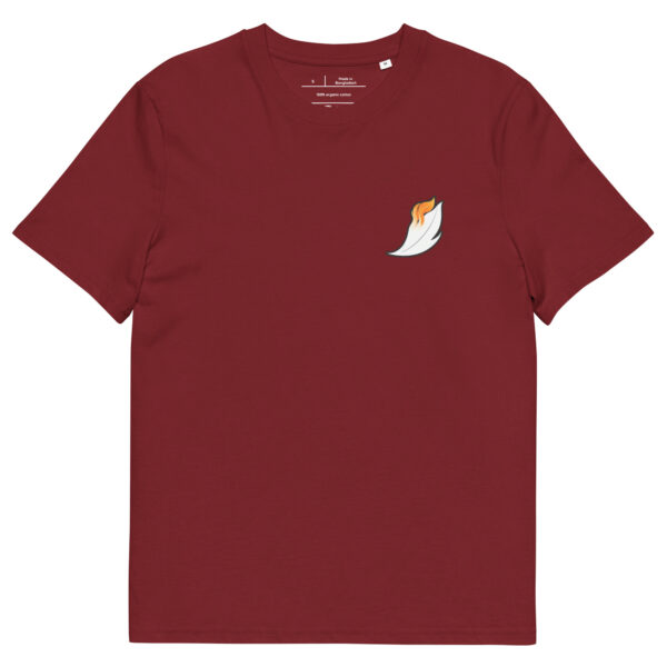 "Poetic Flare" Organic Unisex T-Shirt - Image 12
