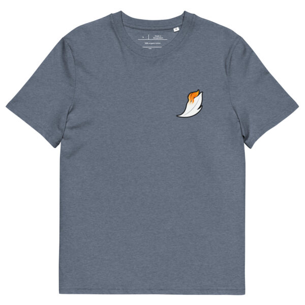 "Poetic Flare" Organic Unisex T-Shirt - Image 22