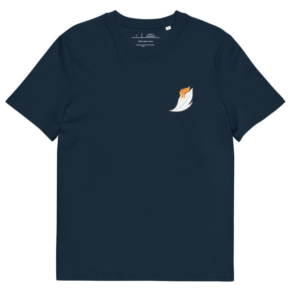 "Poetic Flare" Organic Unisex T-Shirt - Image 8