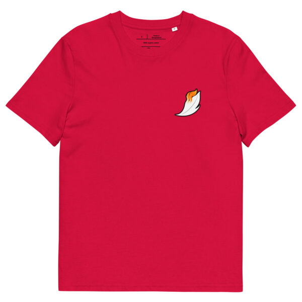 "Poetic Flare" Organic Unisex T-Shirt - Image 16