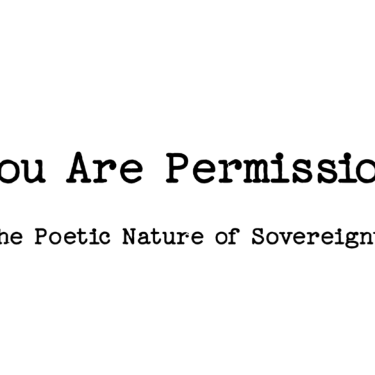 You Are Permission ~ Free Live Webinar